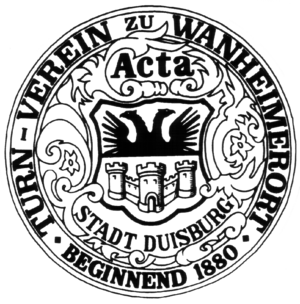 Logo des TV Wanheimerort 1880